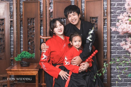 全家福,全家福照,拍全家福,親子寫真,母女寫真